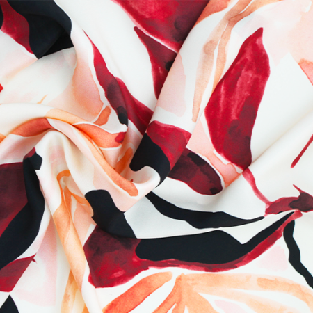 brown silk scarf