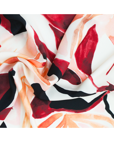 brown silk scarf