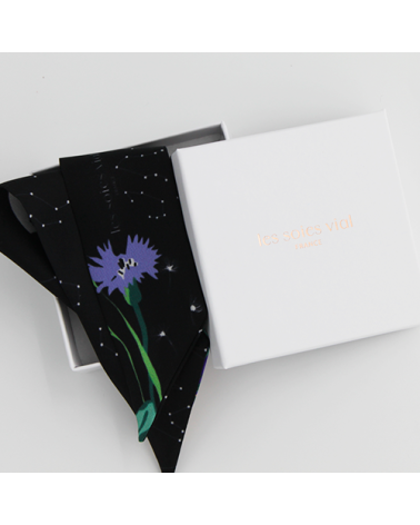 Bracelet de soie noir