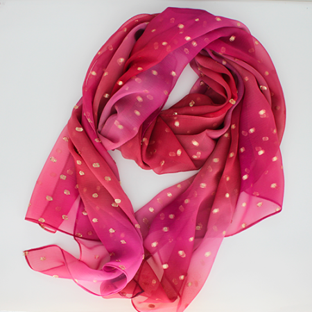silk scarf made in france