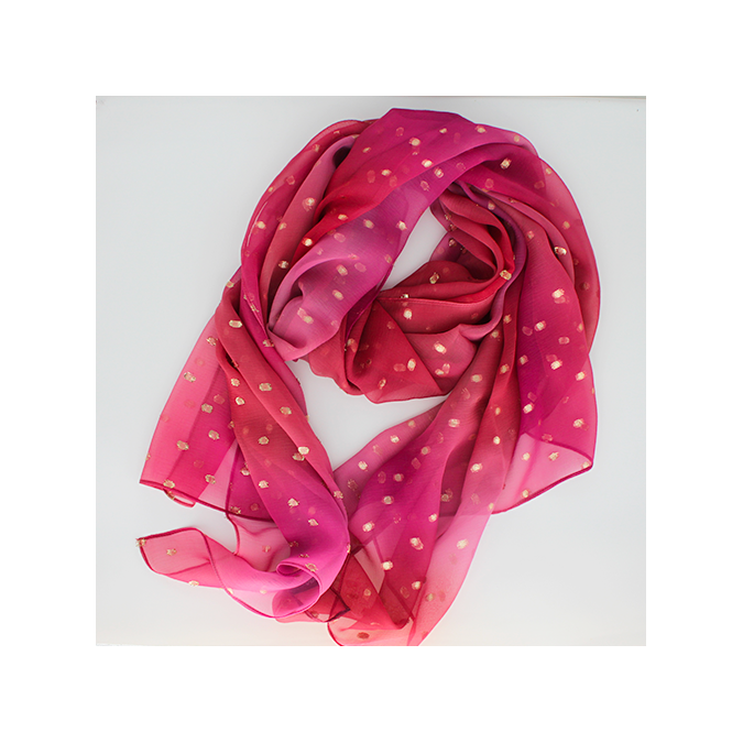 silk scarf made in france