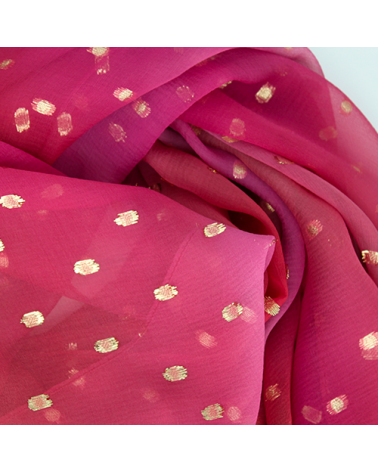 silk scarf hand painted
