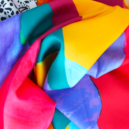 foulard en soie échappée