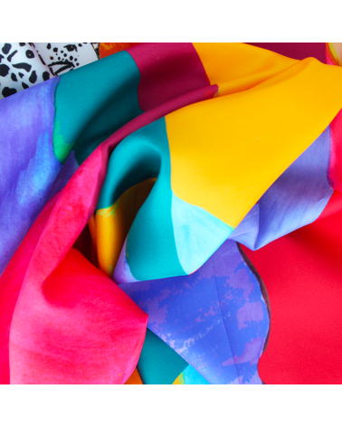 foulard en soie échappée