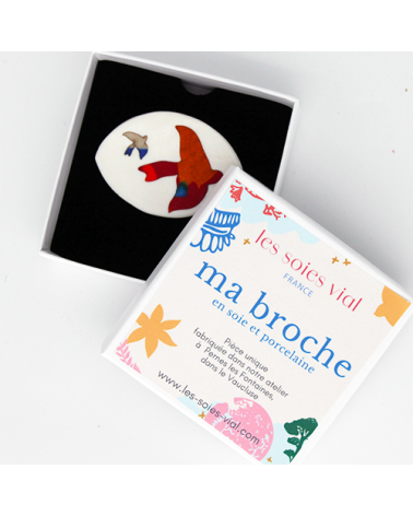 broche oiseaux