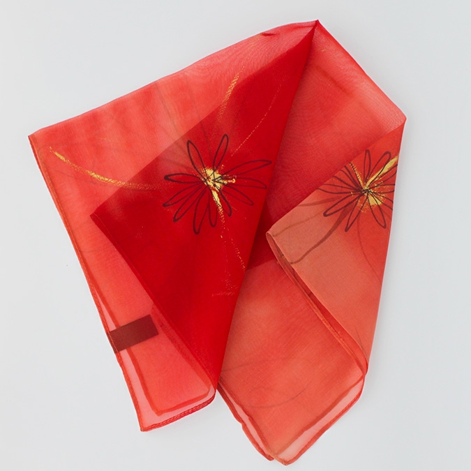 Carré peint main brique