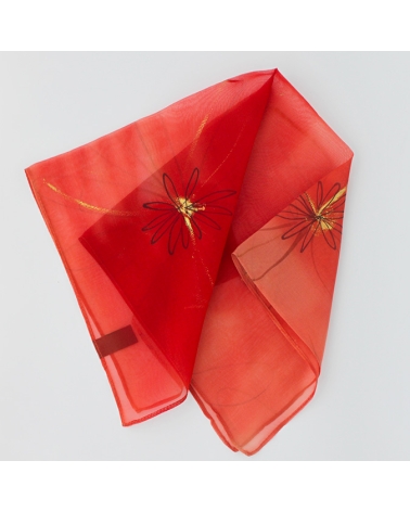 Carré peint main brique