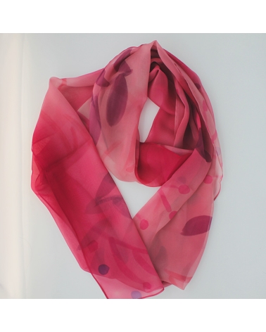 Etole rose peinte à la main