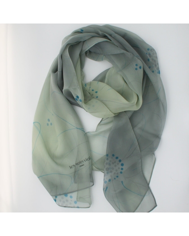 etole peint main gris beige