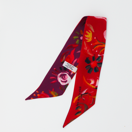 bracelet de soie coloré