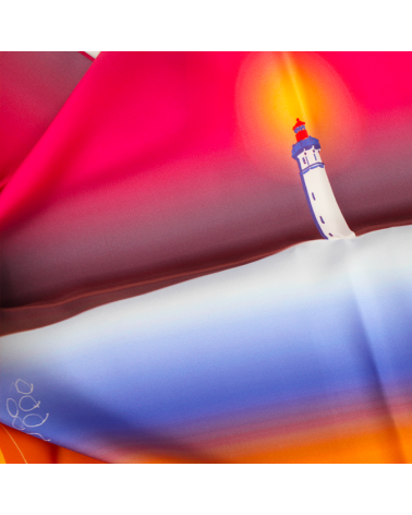 silk scarf made in france