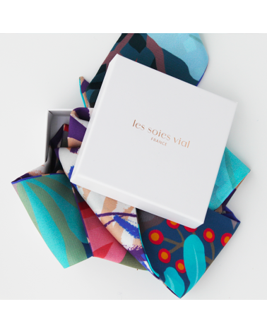 coffret cadeau bandeau de soie