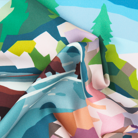 petit carré de soie ours