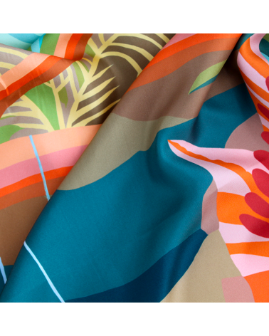 grand carré de soie balançoire