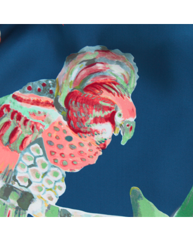 grand carré de soie oiseaux