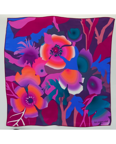carré soie femme