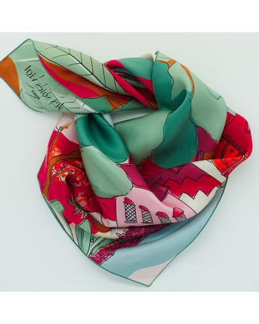 foulard en soie maisons