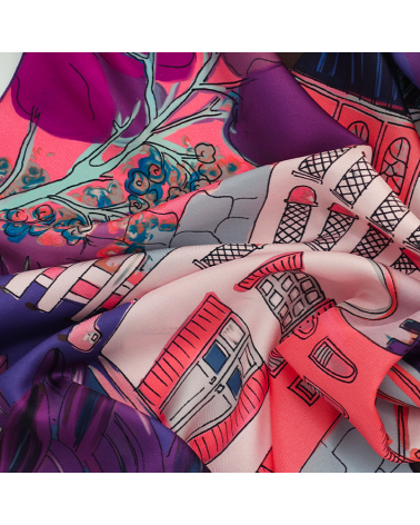 foulard en soie maisons femme