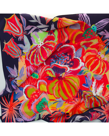 foulard en soie femme