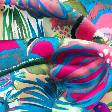 silk scarf for women