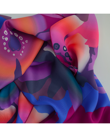 silk scarf made in france