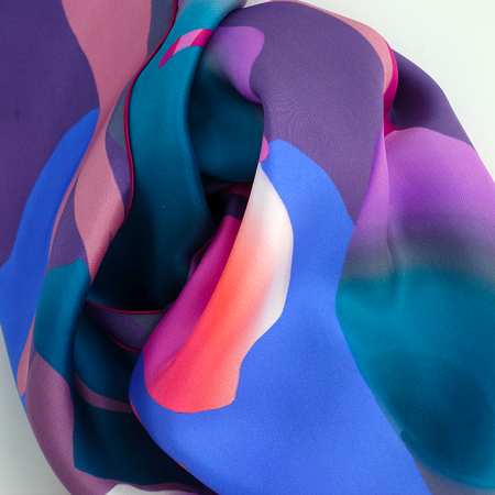 Echarpe soie Petula nuit