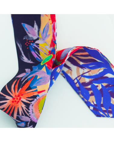 bracelet de soie réversible