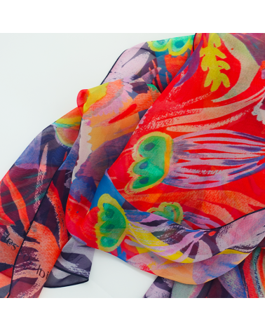 silk musseline stole