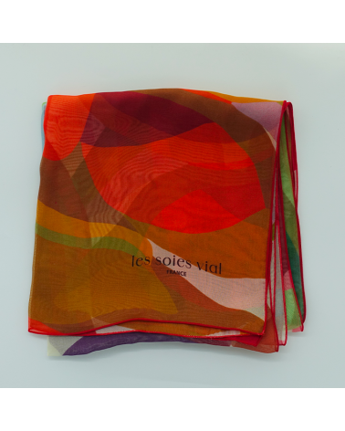 orange musseline silk stole