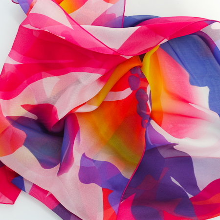 etole mousseline de soie Petula