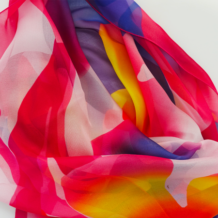 silk stole made in france