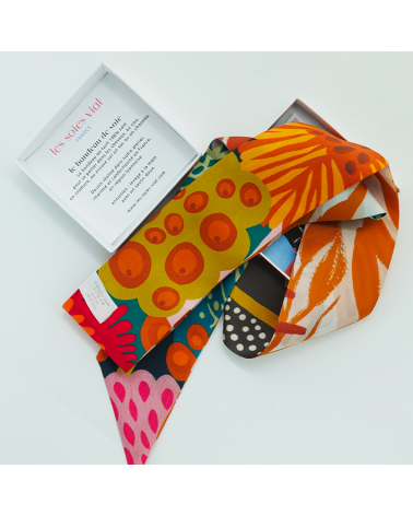 Bandeau de soie Mila