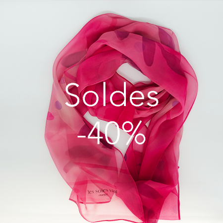 etole soie rose