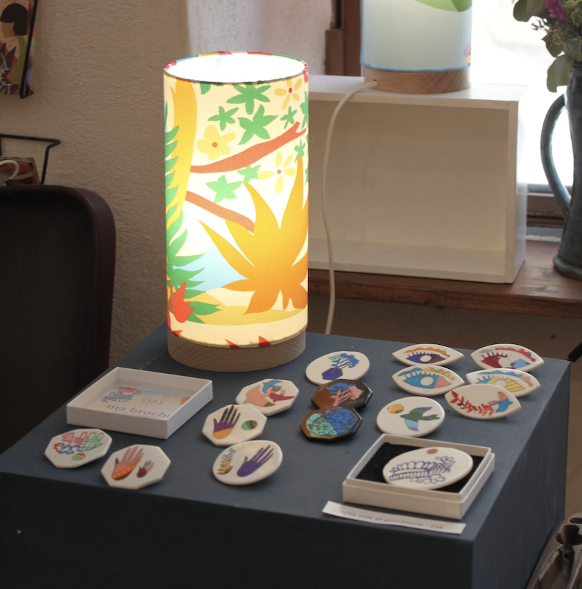 Pascale Vial, peintre sur soie et crétrice textile